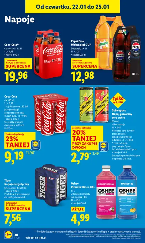 Lidl - gazetka promocyjna Oferta od czwartku od czwartku 22.01 do niedzieli 25.01 - strona 42