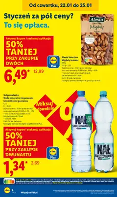 Lidl - gazetka promocyjna Oferta od czwartku od czwartku 22.01 do niedzieli 25.01 - strona 8