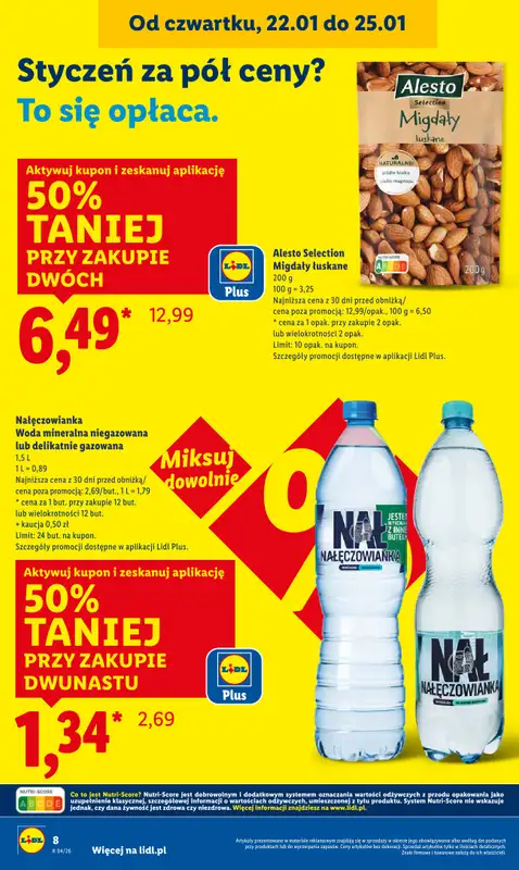 Lidl - gazetka promocyjna Oferta od czwartku od czwartku 22.01 do niedzieli 25.01 - strona 8