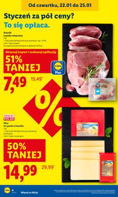 Lidl - gazetka promocyjna Oferta od czwartku od czwartku 22.01 do niedzieli 25.01 - strona 6