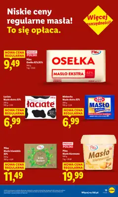 Lidl - gazetka promocyjna Oferta od czwartku od czwartku 22.01 do niedzieli 25.01 - strona 13