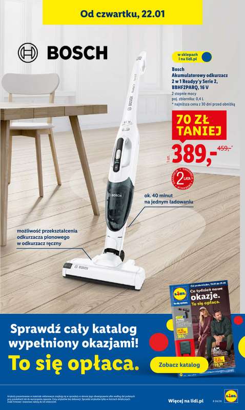 Lidl - gazetka promocyjna Oferta od czwartku od czwartku 22.01 do niedzieli 25.01 - strona 21