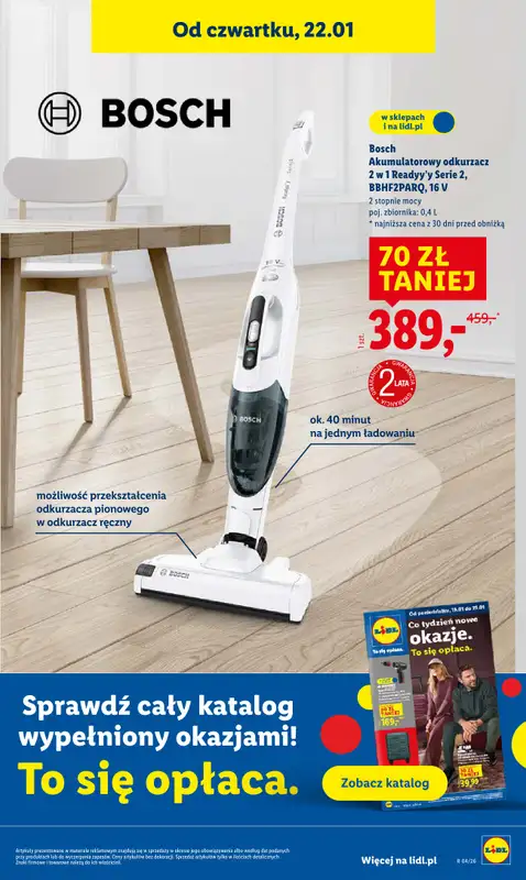 Lidl - gazetka promocyjna Oferta od czwartku od czwartku 22.01 do niedzieli 25.01 - strona 21
