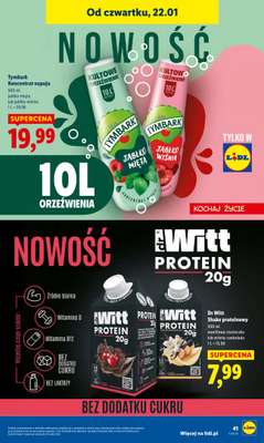 Lidl - gazetka promocyjna Oferta od czwartku od czwartku 22.01 do niedzieli 25.01 - strona 43