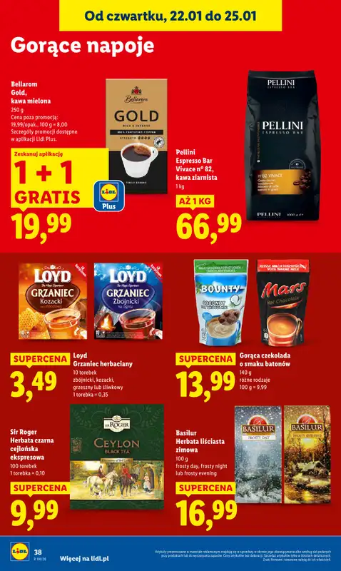 Lidl - gazetka promocyjna Oferta od czwartku od czwartku 22.01 do niedzieli 25.01 - strona 40
