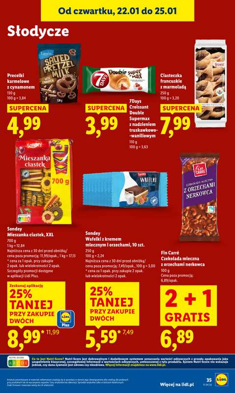 Lidl - gazetka promocyjna Oferta od czwartku od czwartku 22.01 do niedzieli 25.01 - strona 37