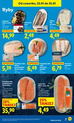Lidl - gazetka promocyjna Oferta od czwartku od czwartku 22.01 do niedzieli 25.01 - strona 31
