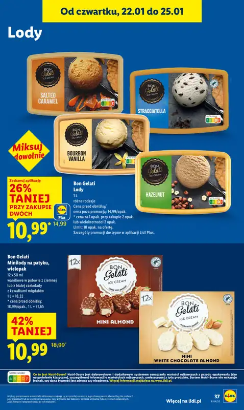 Lidl - gazetka promocyjna Oferta od czwartku od czwartku 22.01 do niedzieli 25.01 - strona 39