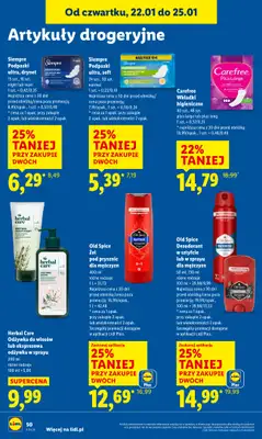 Lidl - gazetka promocyjna Oferta od czwartku od czwartku 22.01 do niedzieli 25.01 - strona 52