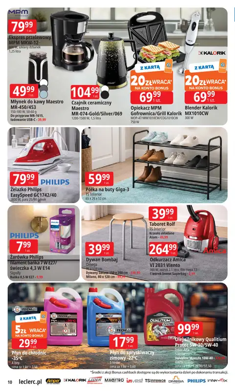 Leclerc - gazetka promocyjna Oferta E.Leclerc I Wybór w dobrej cenie od wtorku 27.01 do soboty 07.02 - strona 10