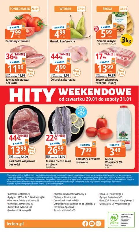 Leclerc - gazetka promocyjna Oferta E.Leclerc I Wybór w dobrej cenie od wtorku 27.01 do soboty 07.02 - strona 24