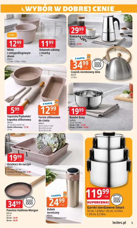 Leclerc - gazetka promocyjna Oferta E.Leclerc I Wybór w dobrej cenie od wtorku 27.01 do soboty 07.02 - strona 3
