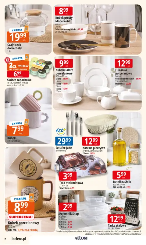 Leclerc - gazetka promocyjna Oferta E.Leclerc I Wybór w dobrej cenie od wtorku 27.01 do soboty 07.02 - strona 2