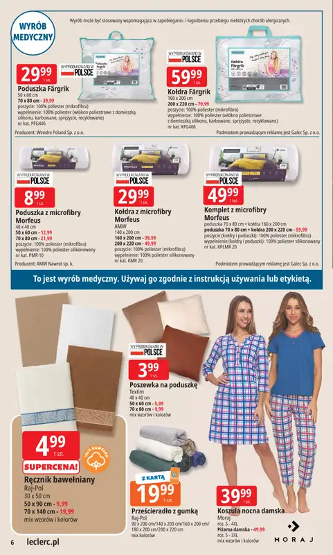 Leclerc - gazetka promocyjna Oferta E.Leclerc I Wybór w dobrej cenie od wtorku 27.01 do soboty 07.02 - strona 6