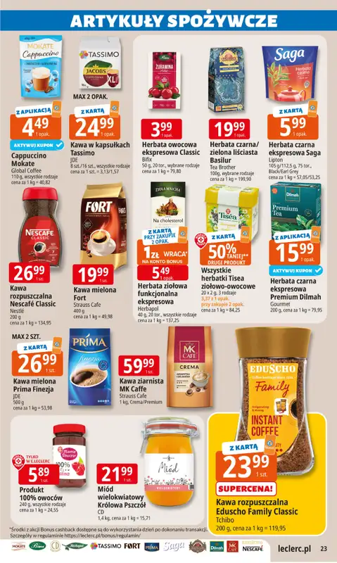 Leclerc - gazetka promocyjna Oferta E.Leclerc I Wybór w dobrej cenie od wtorku 27.01 do soboty 07.02 - strona 23