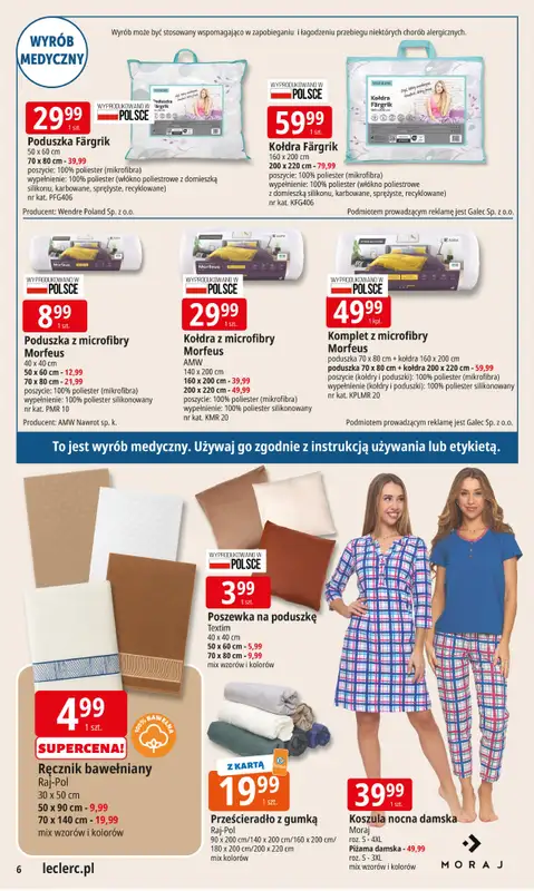 Leclerc - gazetka promocyjna Oferta E.Leclerc I Wybór w dobrej cenie od wtorku 27.01 do soboty 07.02 - strona 6
