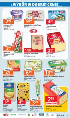 Leclerc - gazetka promocyjna Oferta E.Leclerc I Wybór w dobrej cenie od wtorku 27.01 do soboty 07.02 - strona 15