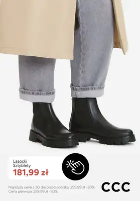 CCC - gazetka promocyjna Damskie obuwie marki LASOCKI na PROMOCJI od niedzieli 25.01  - strona 2