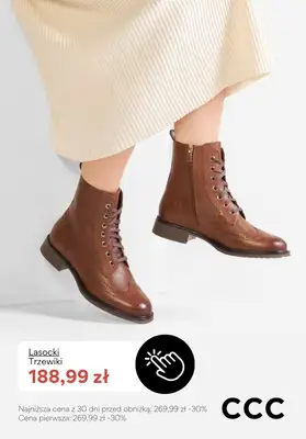 CCC - gazetka promocyjna Damskie obuwie marki LASOCKI na PROMOCJI od niedzieli 25.01  - strona 8