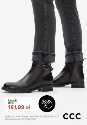 CCC - gazetka promocyjna Damskie obuwie marki LASOCKI na PROMOCJI od niedzieli 25.01  - strona 4