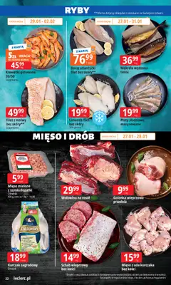 Leclerc - gazetka promocyjna Oferta E.Leclerc I Wybór w dobrej cenie od wtorku 27.01 do soboty 07.02 - strona 22