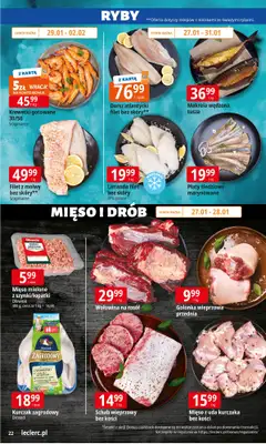 Leclerc - gazetka promocyjna Oferta E.Leclerc I Wybór w dobrej cenie od wtorku 27.01 do soboty 07.02 - strona 22