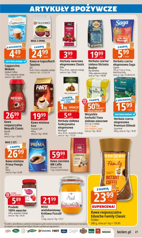 Leclerc - gazetka promocyjna Oferta E.Leclerc I Wybór w dobrej cenie od wtorku 27.01 do soboty 07.02 - strona 27