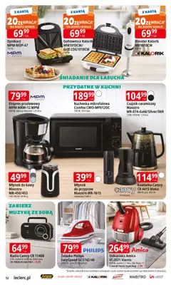 Leclerc - gazetka promocyjna Oferta E.Leclerc I Wybór w dobrej cenie od wtorku 27.01 do soboty 07.02 - strona 12