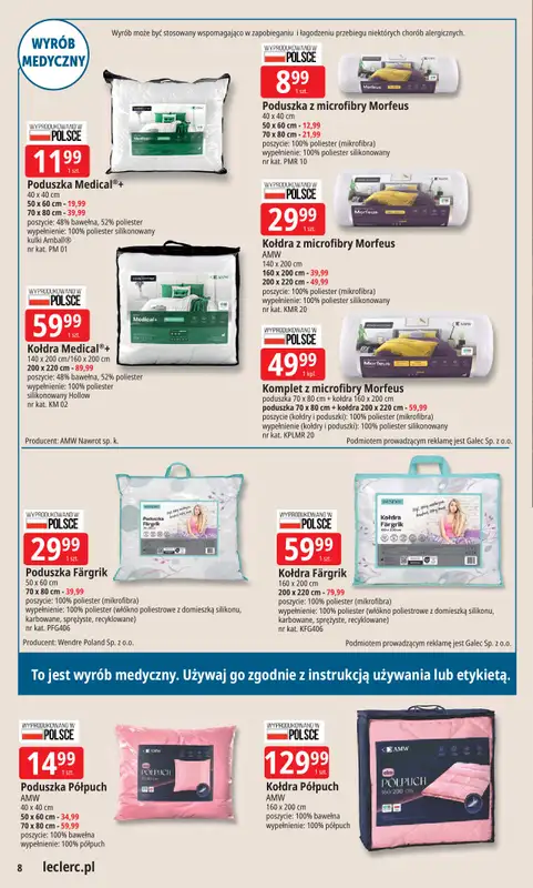 Leclerc - gazetka promocyjna Oferta E.Leclerc I Wybór w dobrej cenie od wtorku 27.01 do soboty 07.02 - strona 8