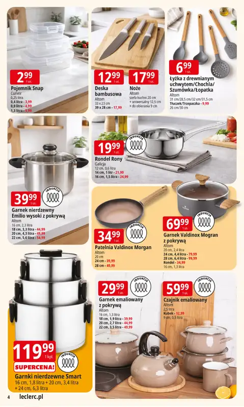 Leclerc - gazetka promocyjna Oferta E.Leclerc I Wybór w dobrej cenie od wtorku 27.01 do soboty 07.02 - strona 4