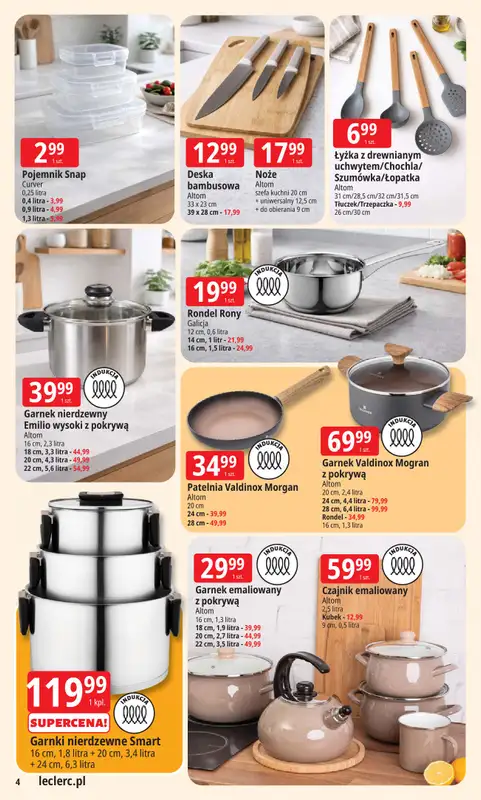 Leclerc - gazetka promocyjna Oferta E.Leclerc I Wybór w dobrej cenie od wtorku 27.01 do soboty 07.02 - strona 4