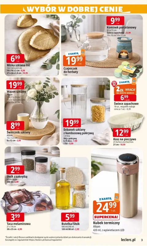 Leclerc - gazetka promocyjna Oferta E.Leclerc I Wybór w dobrej cenie od wtorku 27.01 do soboty 07.02 - strona 3
