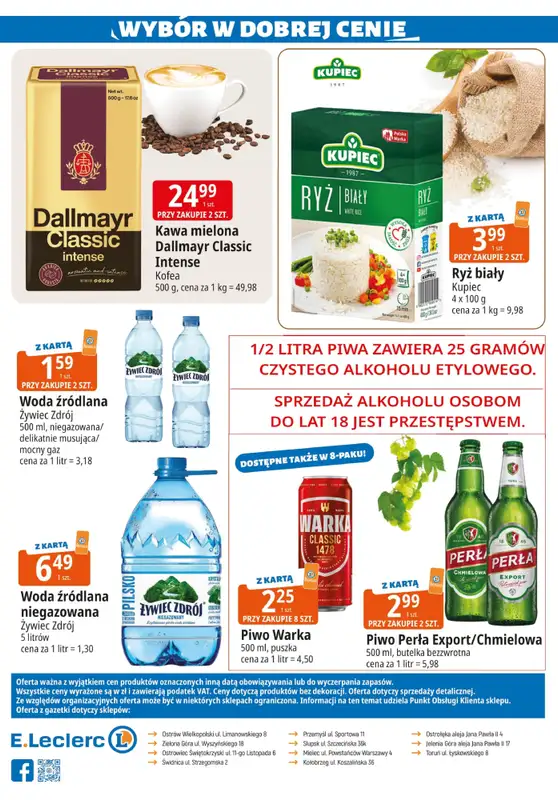 Leclerc - gazetka promocyjna Oferta weekendowa od piątku 23.01 do niedzieli 25.01 - strona 2