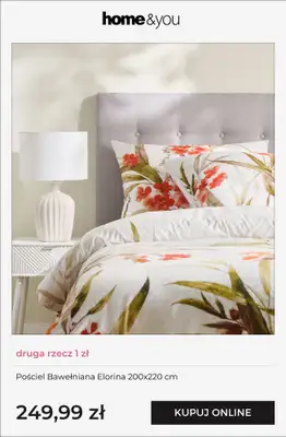 home&you - gazetka promocyjna Druga rzecz 1 zł od piątku 23.01 do poniedziałku 26.01 - strona 3