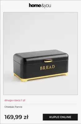 home&you - gazetka promocyjna Druga rzecz 1 zł od piątku 23.01 do poniedziałku 26.01 - strona 12