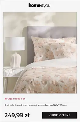 home&you - gazetka promocyjna Druga rzecz 1 zł od piątku 23.01 do poniedziałku 26.01 - strona 9