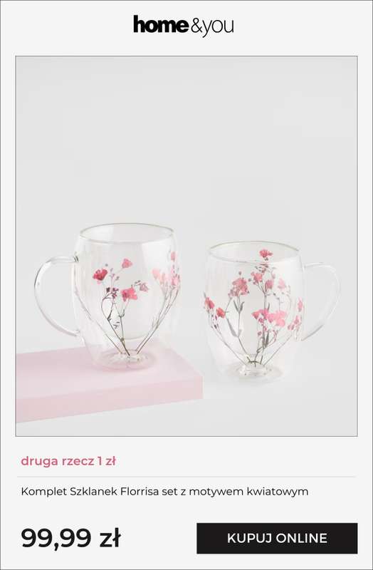 home&you - gazetka promocyjna Druga rzecz 1 zł od piątku 23.01 do poniedziałku 26.01 - strona 13