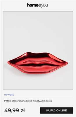 home&you - gazetka promocyjna Kolekcja: czerwony szyk od soboty 24.01 do niedzieli 01.02 - strona 11