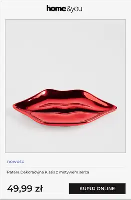 home&you - gazetka promocyjna Kolekcja: czerwony szyk od soboty 24.01 do niedzieli 01.02 - strona 11