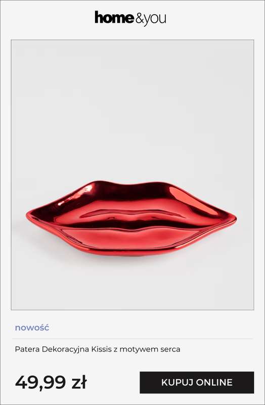 home&you - gazetka promocyjna Kolekcja: czerwony szyk od soboty 24.01 do niedzieli 01.02 - strona 11