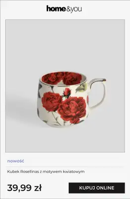 home&you - gazetka promocyjna Kolekcja: czerwony szyk od soboty 24.01 do niedzieli 01.02 - strona 9