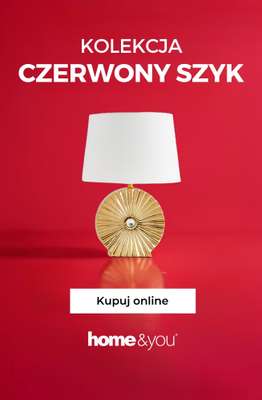 home&you - gazetka promocyjna Kolekcja: czerwony szyk od soboty 24.01 do niedzieli 01.02