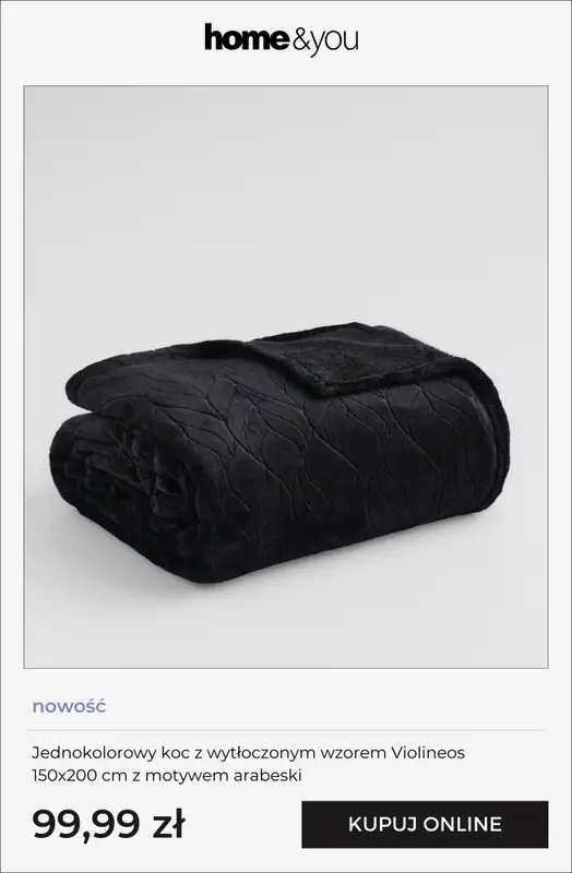 home&you - gazetka promocyjna Kolekcja: czerwony szyk od soboty 24.01 do niedzieli 01.02 - strona 17