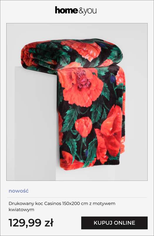 home&you - gazetka promocyjna Kolekcja: czerwony szyk od soboty 24.01 do niedzieli 01.02 - strona 10