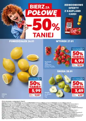 Kaufland - gazetka promocyjna Mocny Start od poniedziałku 26.01 do środy 28.01 - strona 30