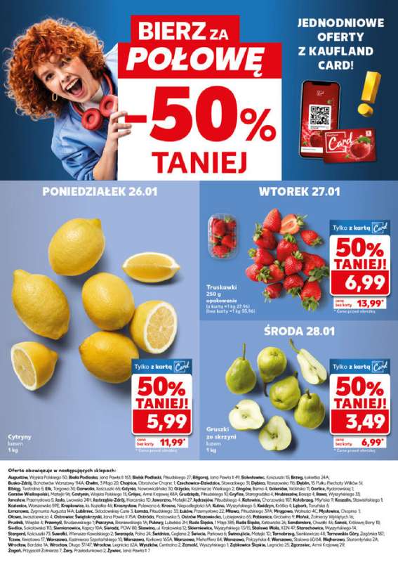 Kaufland - gazetka promocyjna Mocny Start od poniedziałku 26.01 do środy 28.01 - strona 30