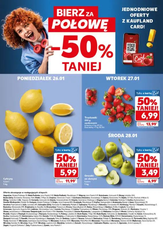 Kaufland - gazetka promocyjna Mocny Start od poniedziałku 26.01 do środy 28.01 - strona 30