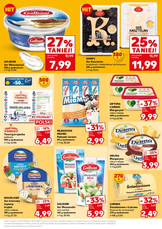Kaufland - gazetka promocyjna Mocny Start od poniedziałku 26.01 do środy 28.01 - strona 19