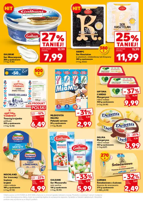 Kaufland - gazetka promocyjna Mocny Start od poniedziałku 26.01 do środy 28.01 - strona 19