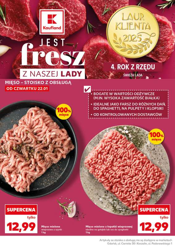 Kaufland - gazetka promocyjna Mocny Start od poniedziałku 26.01 do środy 28.01 - strona 10